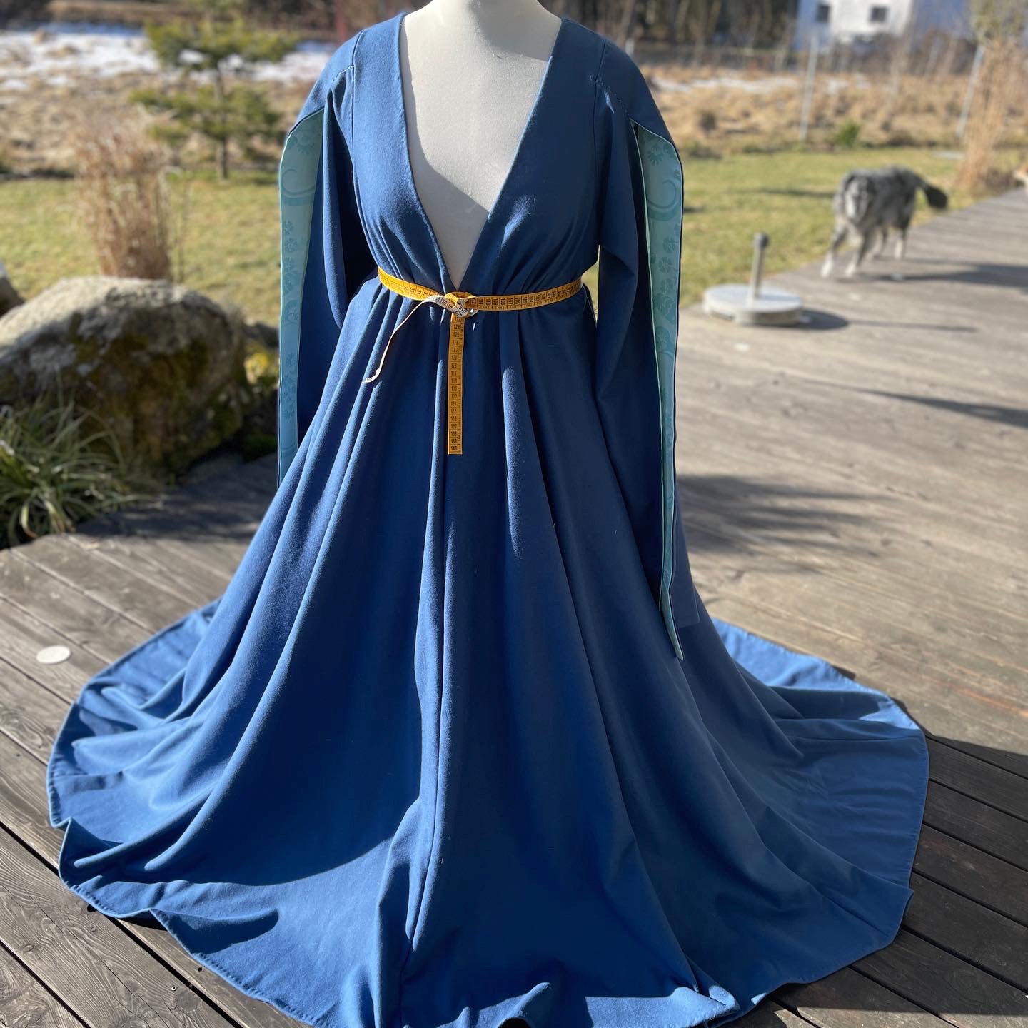 Meine Arbeiten: Frauenkleidung 1470-1500 - Oberkleider