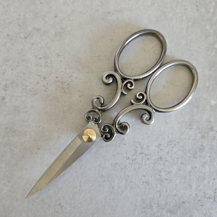 Fadenschere Antik groß, 13 cm