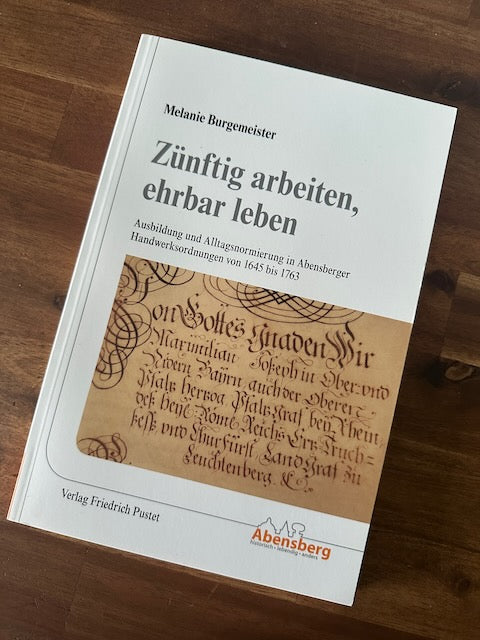 Buch „Zünftig arbeiten, ehrbar leben“