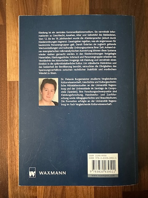 Buch „Kleider – Kultur – Ordnung“