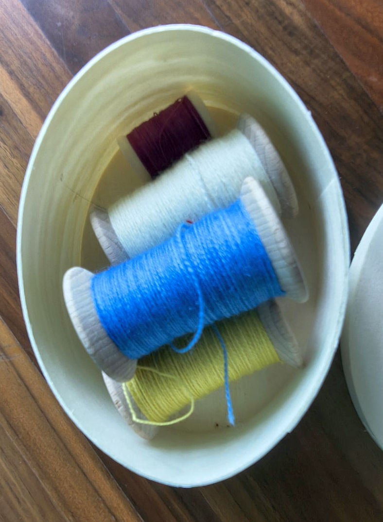 Spandose für Nähzeug