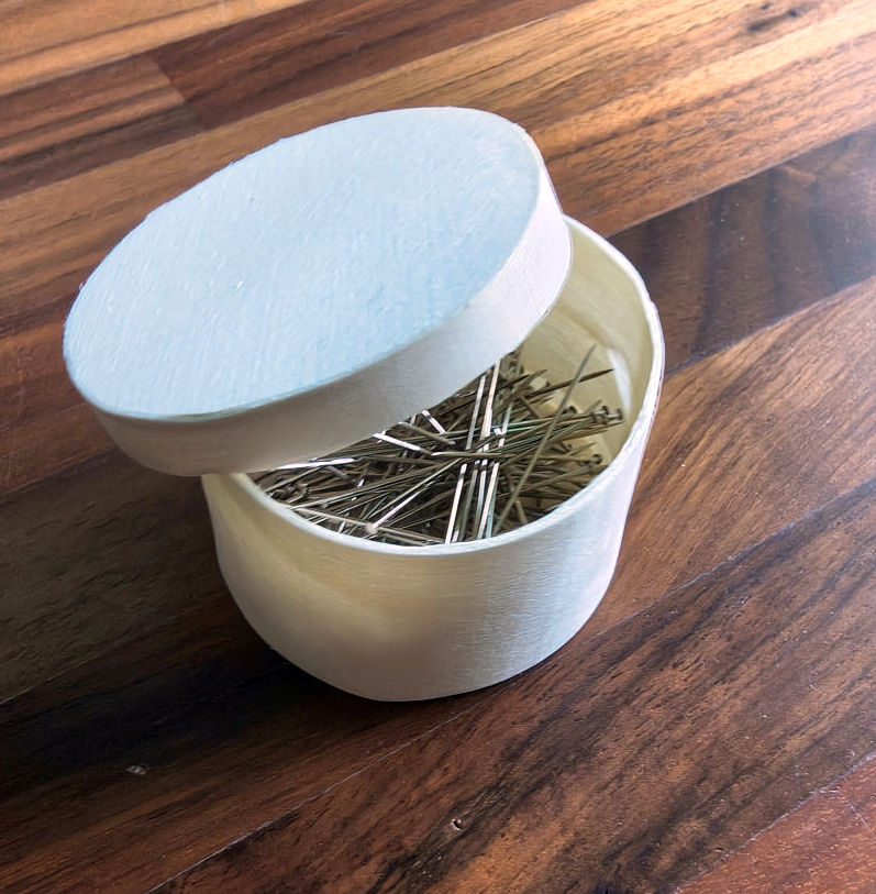 Stecknadeln im Spandöschen